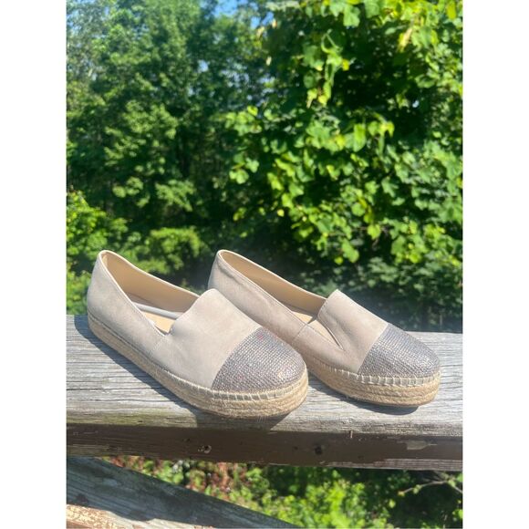 Steve Madden Pulsse Slip On Leather/Fabric Shoes Sz 7.5 NWOB - Picture 1 of 7